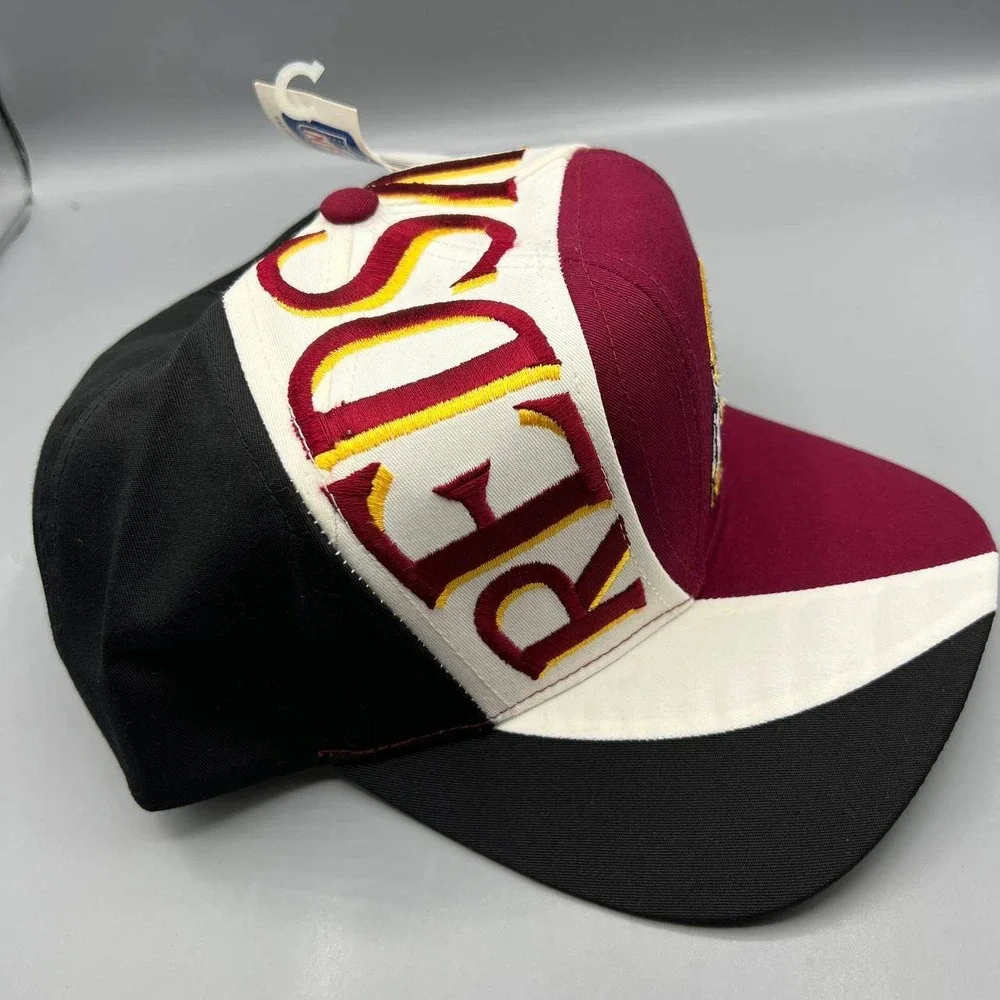 Vintage Washington Redskins Commanders Hat Men Twins Enterprise SnapBack Cap New